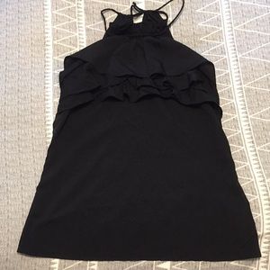 Women’s Banana Republic Halter Top w/ Ruffles Sz S